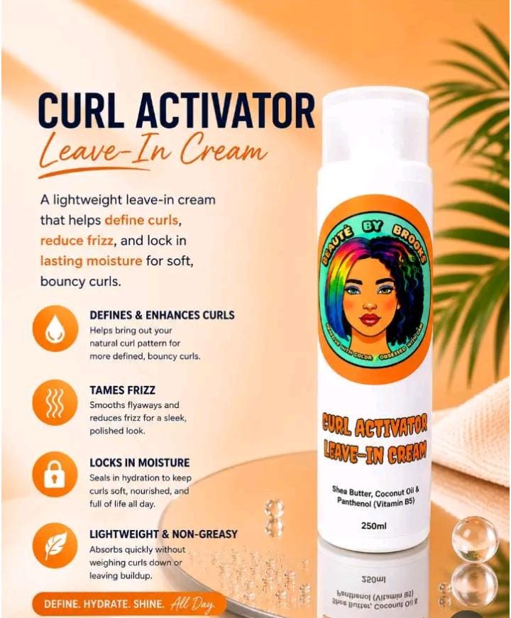 Curl Activator Leave-in Cream 250ml